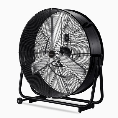 Ventilateur à tambour haute vitesse SIBOLUX 36 pouces | Ventilateur industriel à tambour 360 degrés | Ventilateur industriel robuste