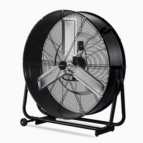 Ventilateur à tambour haute vitesse SIBOLUX 36 pouces | Ventilateur industriel à tambour 360 degrés | Ventilateur industriel robuste