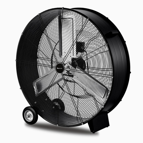 SIBOLUX 48 Inch High Velocity Drum Fan  | Industrial Drum Fan | Heavy Duty Industrial Fan