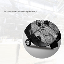 SIBOLUX 48 Inch High Velocity Drum Fan  | Industrial Drum Fan | Heavy Duty Industrial Fan