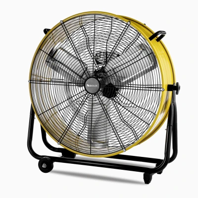 Ventilateur industriel à tambour SIBOLUX 30 pouces | Ventilateur de circulation d'air haute vitesse | Ventilateur de sol robuste
