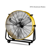 SIBOLUX 30 Inch Industrial Drum Fan  | Air Circulation High Velocity Fan | Heavy Duty Floor Fan