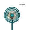 SIBOLUX 14 inch 2 In 1 Circulation Fan | Electric 2 In 1 Floor Fan | Oscillating Standing Fan