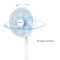 SIBOLUX 14 inch 2 In 1 Circulation Fan | Electric Pedestal Fan Stand Fan | Circulating Standing Fan