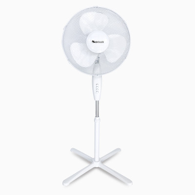 SIBOLUX 16 inch Stand Fan With CE, Rohs | Cooling Pedestal Fan | Electric Circulation Fan | Plastic Standing Fan
