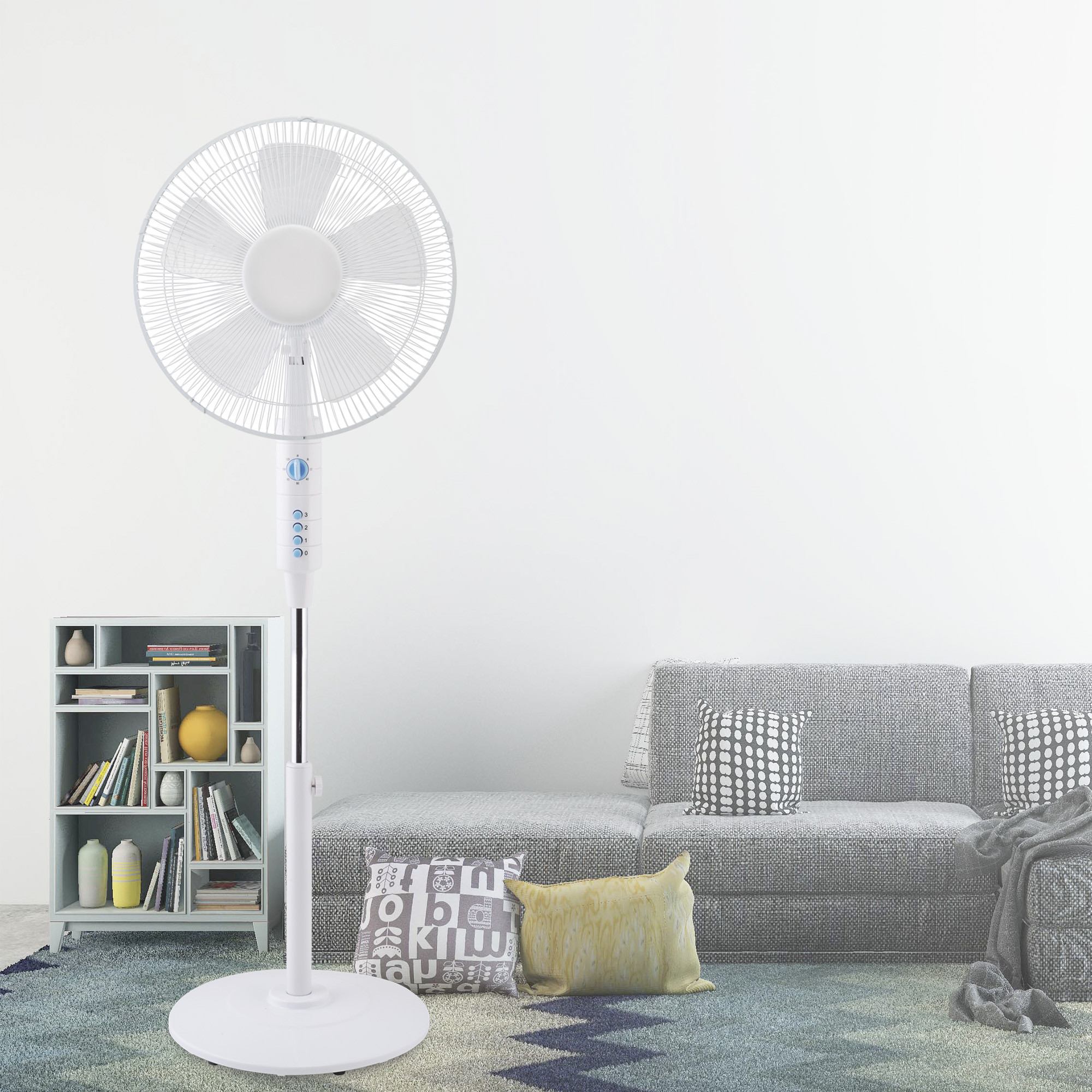 Sibolux 16 Inch Plastic Standing Fan  FD-40A