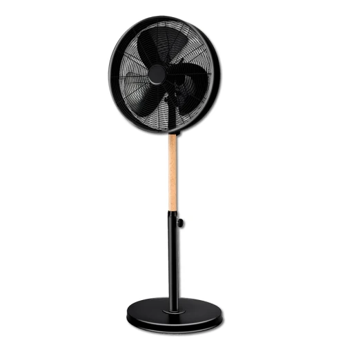 Ventilateur sur pied en métal SIBOLUX 16 pouces | Ventilateur rétro sur pied | Ventilateur électrique sur pied