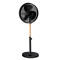 SIBOLUX 16 inch Metal Pedestal Fan | Retro Cooling Standing Fan | Ventilateur Electric Stand Fan