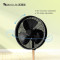 SIBOLUX 16 inch Metal Pedestal Fan | Retro Cooling Standing Fan | Ventilateur Electric Stand Fan