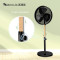 SIBOLUX 16 inch Metal Pedestal Fan | Retro Cooling Standing Fan | Ventilateur Electric Stand Fan