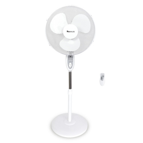 SIBOLUX Manufacturer 16 inch Pedestal Fan With Remote | Europe Plastic Stand Fan With Remote