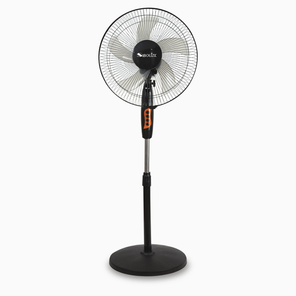 SIBOLUX 16 inch Standing Fan | Indoor Ventilateur Cooling Stand Fan | Electric Plastic Pedestal Fan