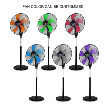 SIBOLUX 18 inch Powerful Electric Velocity Fan | Plastic Ventilateur Fan | Cooling Pedestal Fan