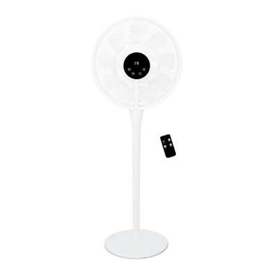 SIBOLUX 16 inch DC Stand Fan With Remote | 2 In 1 Circulation Fan  |  DC Pedestal Fan 2 In 1
