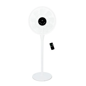 SIBOLUX 16 inch DC Stand Fan With Remote | 2 In 1 Circulation Fan  |  DC Pedestal Fan 2 In 1