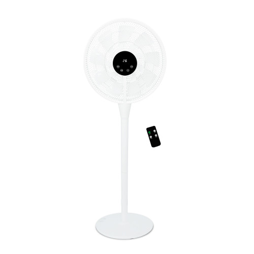 SIBOLUX 16 inch DC Stand Fan With Remote | 2 In 1 Circulation Fan  |  DC Pedestal Fan 2 In 1
