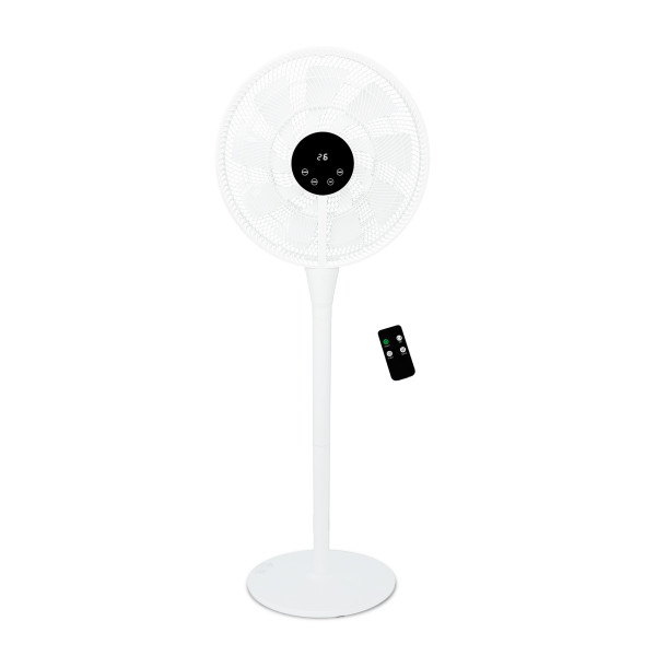 SIBOLUX 16 inch DC Stand Fan With Remote | 2 In 1 Circulation Fan  |  DC Pedestal Fan 2 In 1