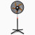 SIBOLUX 18 Inch Industrial Stand Fan | High Velocity Pedestal Fan | Ventilateur Plastic Standing Fan