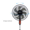 SIBOLUX 16 inch Plastic Standing Fan | 7pcs Blades Ventilateur Cooling Fan | Electric Pedestal Fan