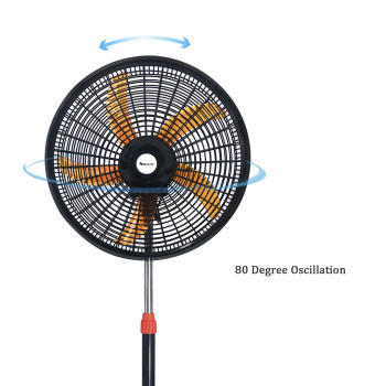 SIBOLUX 18 Inch Cooling Stand Fan | Ventilador Standing Fan | Powerful Pedestal Fan