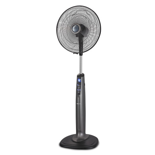 SIBOLUX 16 inch Standing Fan With Remote | Plastic Pedestal Fan With Remote | Smart Fan With Remote