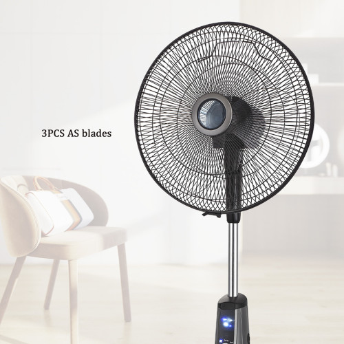 SIBOLUX 16 inch Standing Fan With Remote | Plastic Pedestal Fan With Remote | Smart Fan With Remote