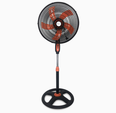 SIBOLUX 18 Inch Cooling Plastic Fan | Ventilador Standing Fan | Powerful Pedestal Fan With Round Base
