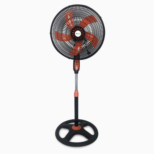 SIBOLUX 18 Inch Cooling Plastic Fan | Ventilador Standing Fan | Powerful Pedestal Fan With Round Base