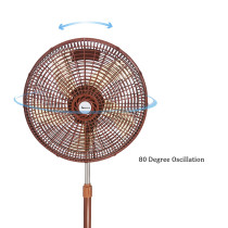 SIBOLUX 18 inch Electric Pedestal Fan | Ventilateur Stand Cooling Fan | Ventilador Standing Fan