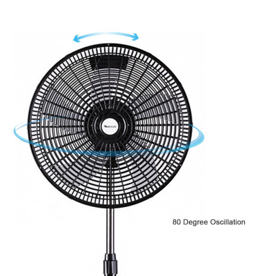 SIBOLUX 18 inch Velocity Stand Fan | Powerful Oscillating Cooling Fan | Ventilador Pedestal Fan