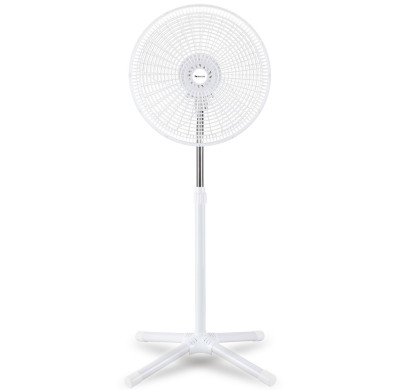 SIBOLUX 18 inch Standing Fan | Ventilateur Velocity Stand Fan | Portable Oscillating Pedestal Fan