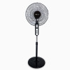 SIBOLUX 16 inch Standing Fan With Timer | Round Base Plastic Stand Fan | Oscillating Pedestal fan