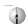 SIBOLUX 16 inch Standing Fan With Timer | Round Base Plastic Stand Fan | Oscillating Pedestal fan