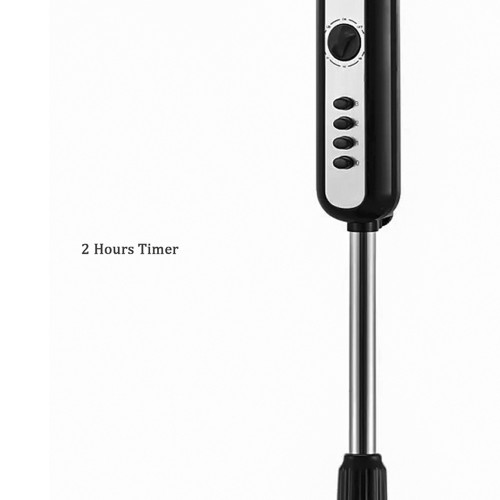 SIBOLUX 16 inch Standing Fan With Timer | Round Base Plastic Stand Fan | Oscillating Pedestal fan
