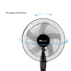 SIBOLUX Indoor 18 Inch Standing Fan | Oscillating Ventilateur Fan | Household Pedestal Fan