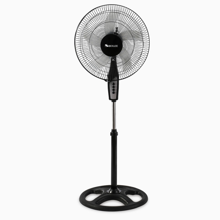 SIBOLUX 18 Inch Standing Fan | Industrial Ventilateur Cooling Fan | Plastic Electric Pedestal Fan