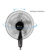 SIBOLUX 18 Inch Standing Fan | Industrial Ventilateur Cooling Fan | Plastic Electric Pedestal Fan