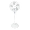 SIBOLUX 16 inch Pedestal Fan With Remote | Indoor 16 Inch Plastic Standing Fan With Remote