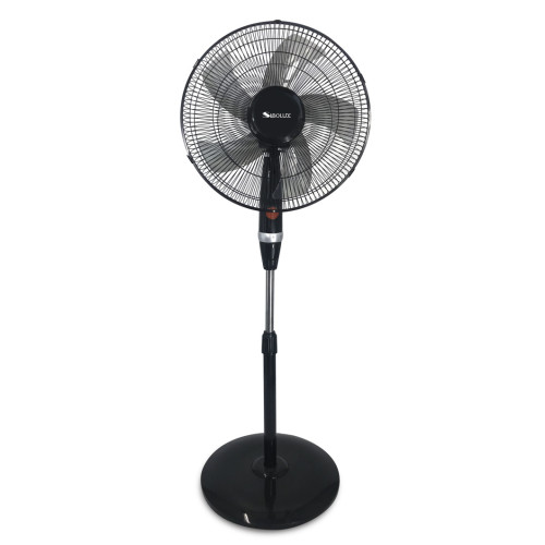 Ventilateur électrique oscillant SIBOLUX 16 pouces à base ronde | Ventilateur sur pied à vent puissant préférentiel 16 pouces