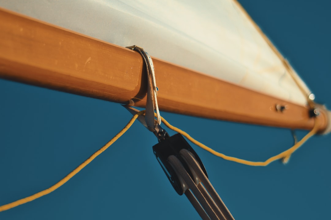 Close-up of a UL-certified power cord on a commercial fan