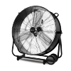 SIBOLUX 24 Inch Industrial Drum Fan  | Air Circulation High Velocity Fan | Heavy Duty Floor Fan