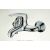 Silver digital display fauceto