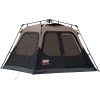Camping 4-person hut tent, instant installation,100% polyester,Waterproof and windproof