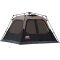 Camping 4-person hut tent, instant installation,100% polyester,Waterproof and windproof