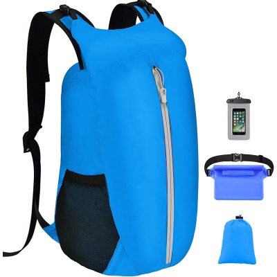 Waterproof floating drying bag backpack,20L lightweight kayak drying bag, hiking, travel, camping