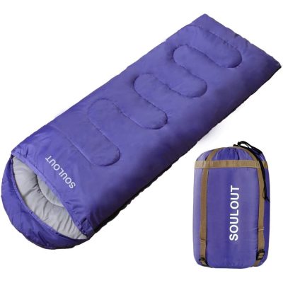 Camping sleeping bag,summer spring autumn lightweight waterproof,warm and cool weather