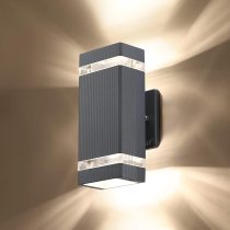 Square up and down lamp outdoor wall lamp, aluminum waterproof outdoor wall lamp, 3000k 5W