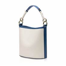 Popular bag female 2023 summer new tide Joker canvas bag ins fashion niche shoulder bucket bag