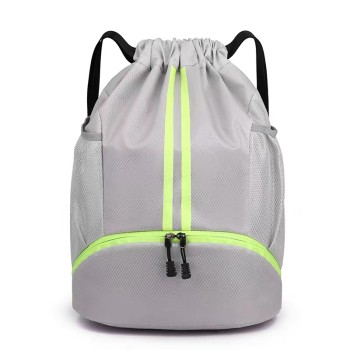 Sport backpack wet and dry separation ravel swimming waterproof bag storage portable toiletry bag