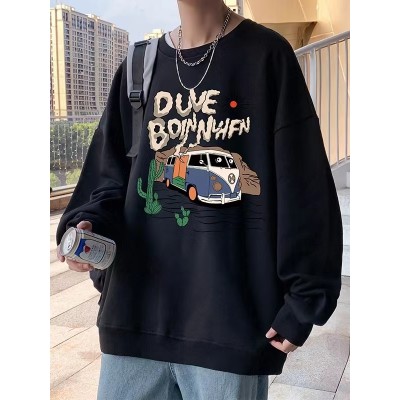 Men's cotton comfortable hoodie